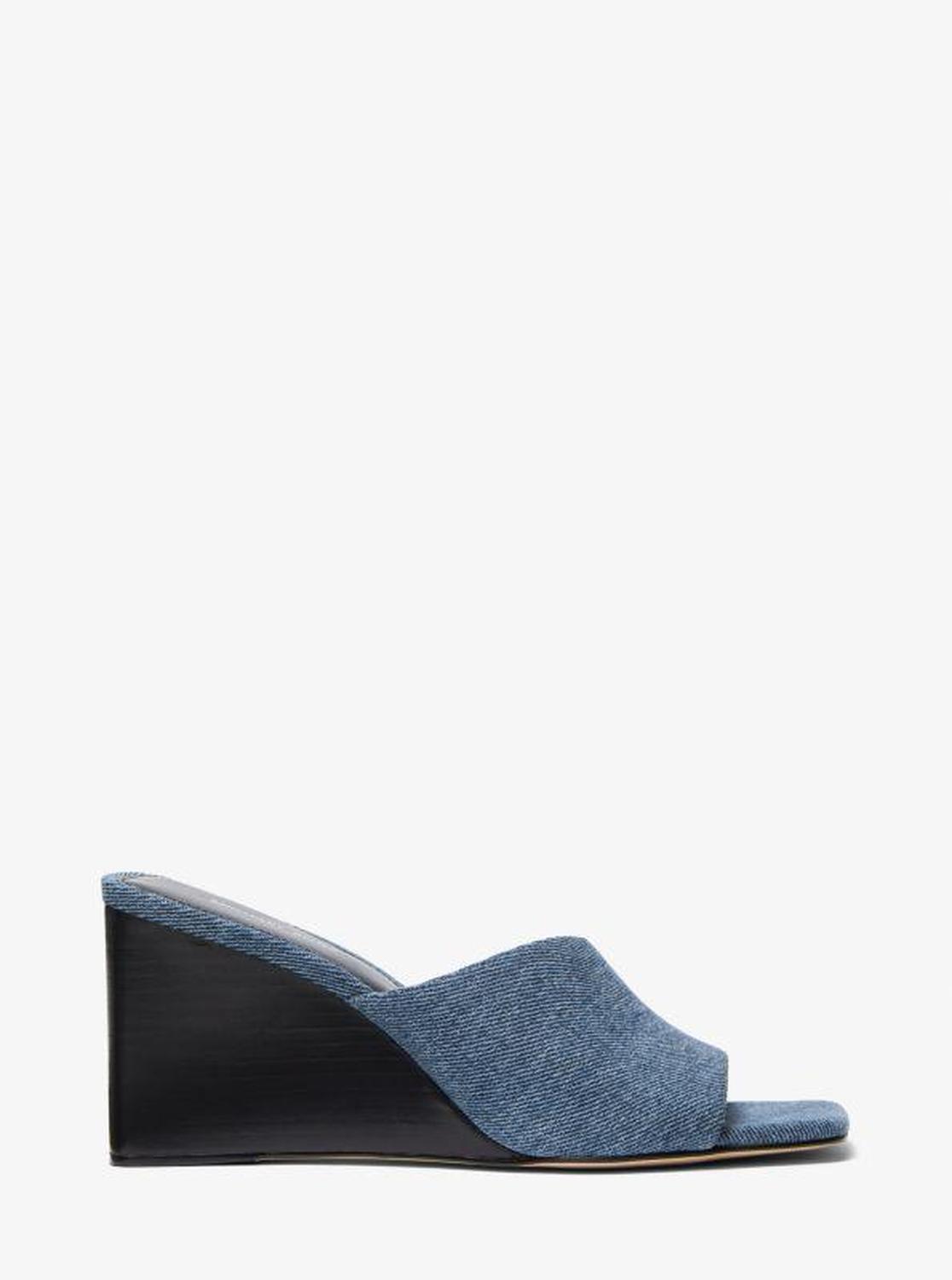 Merriam Denim Wedge Sandal