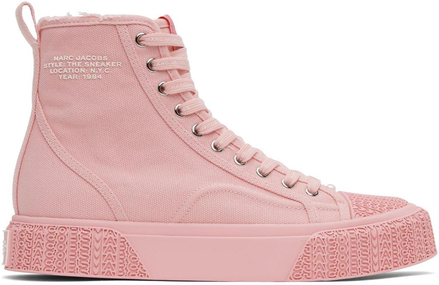 Pink 'The High Top' Sneakers