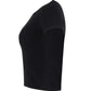 Max Mara Weekend Cap-Sleeve Top in Black Cotton