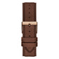 Men's Multifunction Brown Stainless Steel Watch 44mm