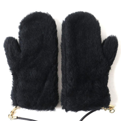 Teddy Alpaca Wool Mittens Gloves ML