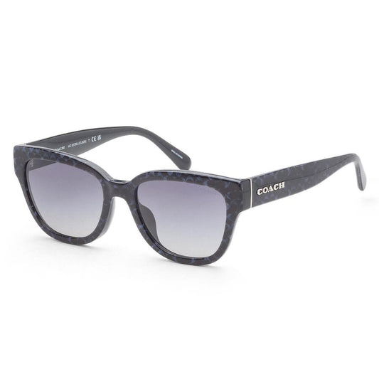 Coach Women's 54mm Sapphire Pearl Signature C Sunglasses