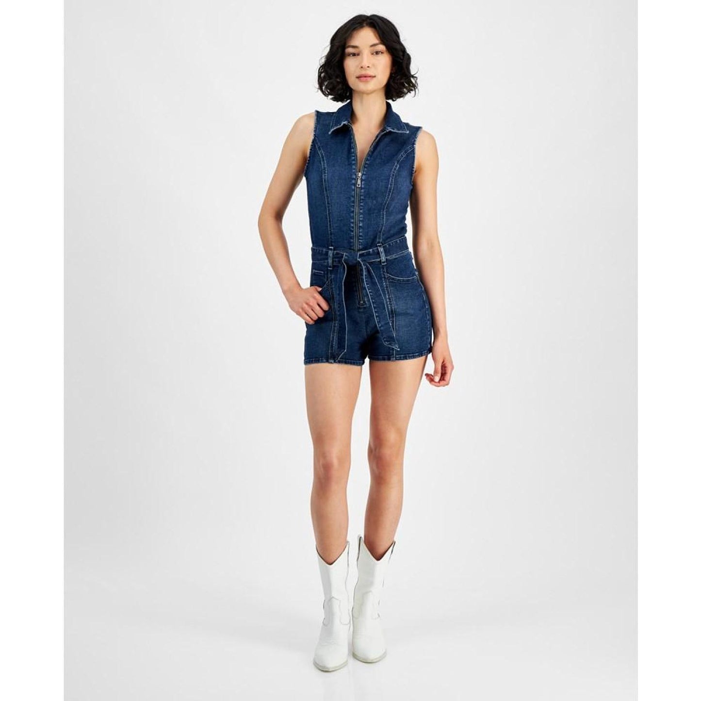 Women's Kimora Denim Romper