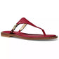 Women's Daniella Leather Flat Thong Sandals