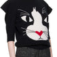 Black 'The Cat' Sweater