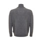 FERRANTE Elegant Gray Wool Sweater for Men