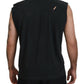 Dsquared² Black Cotton Sleeveless Crewneck Tank T-shirt