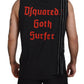 Dsquared² Black Chain Embellished Sleeveless Men Tank T-shirt