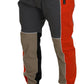 Dsquared² Multicolor Patchwork Cotton Jogging Pants