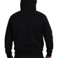 Dsquared² Black Cotton Hooded Printed Men Pullover Sweater