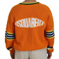 Dsquared² Orange Cotton Long Sleeves Men Cardigan Sweater