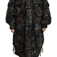 Dsquared² Green Hooded Goth Camouflage Print Parka Coat Jacket