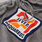 Dsquared² Gray Logo Print Cotton Hoodie Sweatshirt Sweater