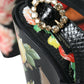 Dolce & Gabbana Multicolor Floral Crystal Platform Sandals Shoes