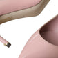 Dolce & Gabbana Light Pink Patent Leather Heels Pumps Shoes