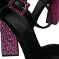 Dolce & Gabbana Black Velvet Strass Crystal Mary Janes Shoes