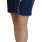 Dsquared² Blue Icon High Waist Denim Mini Boston Jean Skirt