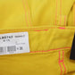 Dsquared² Yellow Cotton High Waist Straight Denim Boston Jeans