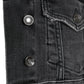 Dolce & Gabbana Dark Gray Cotton Stretch Cropped Denim Jacket