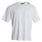 Balenciaga Off White Cotton Jersey Round Neck T-shirt