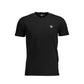 Sergio Tacchini Black Cotton T-Shirt