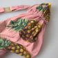 Dolce & Gabbana Pink Printed Beachwear Bikini Top Swimsuit