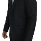 Dolce & Gabbana Black Slim Jacket Coat Blazer MARTINI