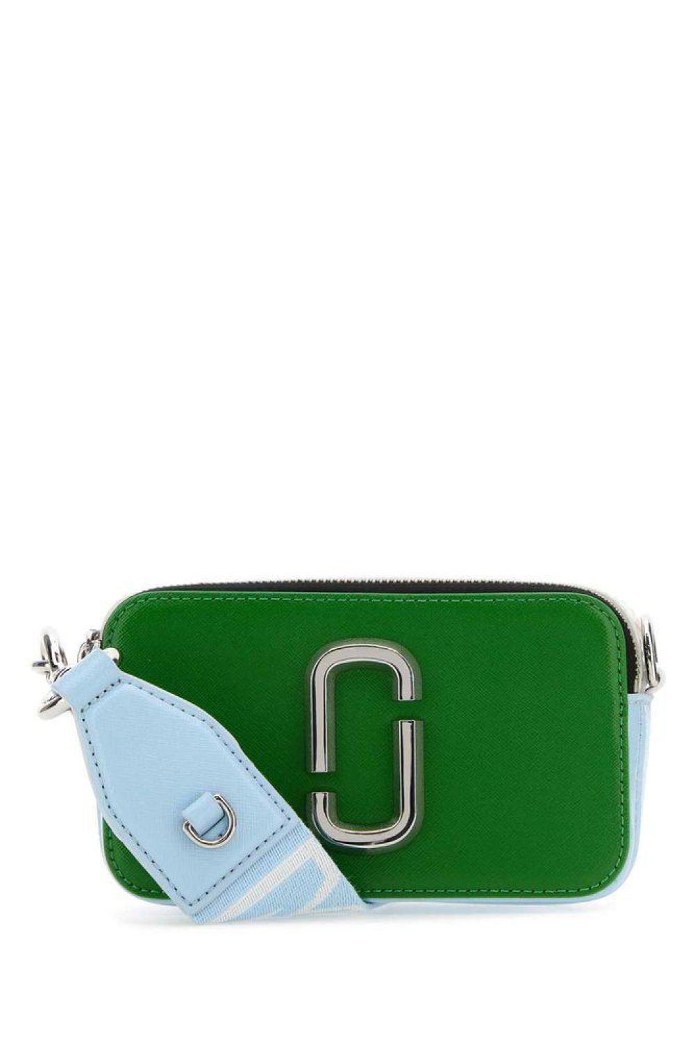 Marc Jacobs The Snapshot Logo Plaque Crossbody Bag