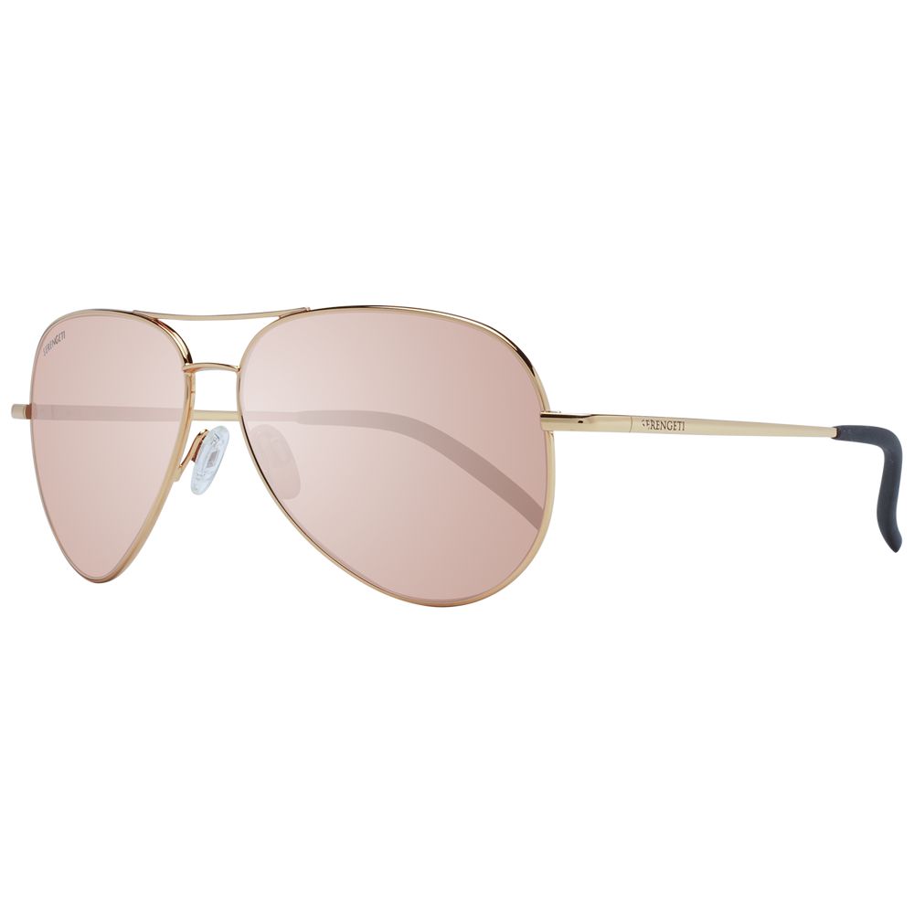 Serengeti Gold Unisex Sunglasses