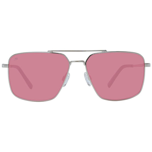 Serengeti Silver Men Sunglasses