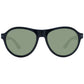 Serengeti Black Men Sunglasses