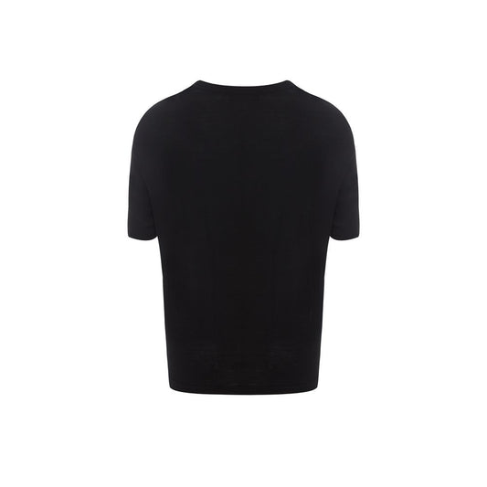 Dolce & Gabbana Elegant Black Cotton Top for Fashion-Forward Women