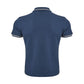 Corneliani Elegant Blue Italian Cotton Polo Shirt