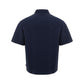 Armani Exchange Sleek Blue Cotton Polo Shirt for Men