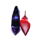 Christian Louboutin Hot Chick 100 Purple Mirrored Patent Leather High Heel Pumps