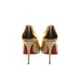 Christian Louboutin Hot Chick 100 Gold High Heel Pump