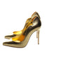 Christian Louboutin Hot Chick 100 Gold High Heel Pump