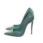 Christian Louboutin So Kate 120 Green Patent Leather High Heel Pumps