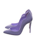 Christian Louboutin Hot Chick 100 Lilac Patent Leather High Heel Pump