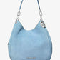 Lillie Large Suede Shoulder Bag