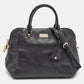 Kate Spade Black Leather Zip Satchel