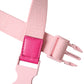 Dolce & Gabbana Pink Canvas Stretch Plastic Buckle Women Belt