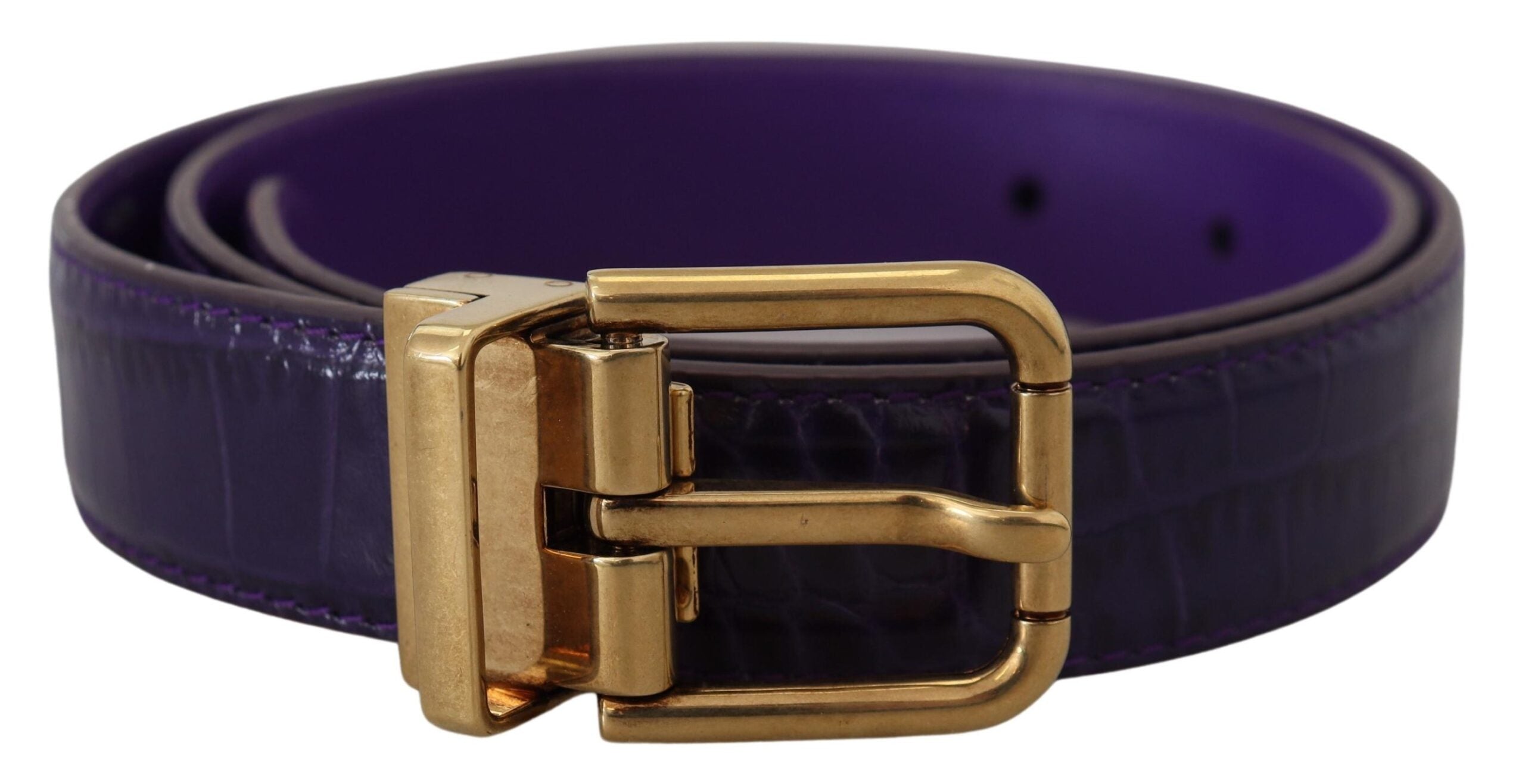 Purple designer belt best sale