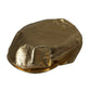 Dolce & Gabbana Metallic Gold Polyester Newsboy Hat Men