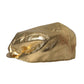 Dolce & Gabbana Metallic Gold Polyester Newsboy Hat Men