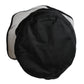 Dolce & Gabbana Black Polyester Plastic Bucket Hat Men