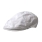 Dolce & Gabbana White Cotton Cloth Newsboy Hat Men