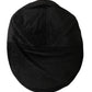 Dolce & Gabbana Black Corduroy Crown Newsboy Hat Men