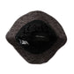 Dolce & Gabbana Black Gray Patterned Leather Bucket Hat