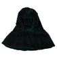 Dolce & Gabbana Black Weasel Fur Whole Head Wrap Hat